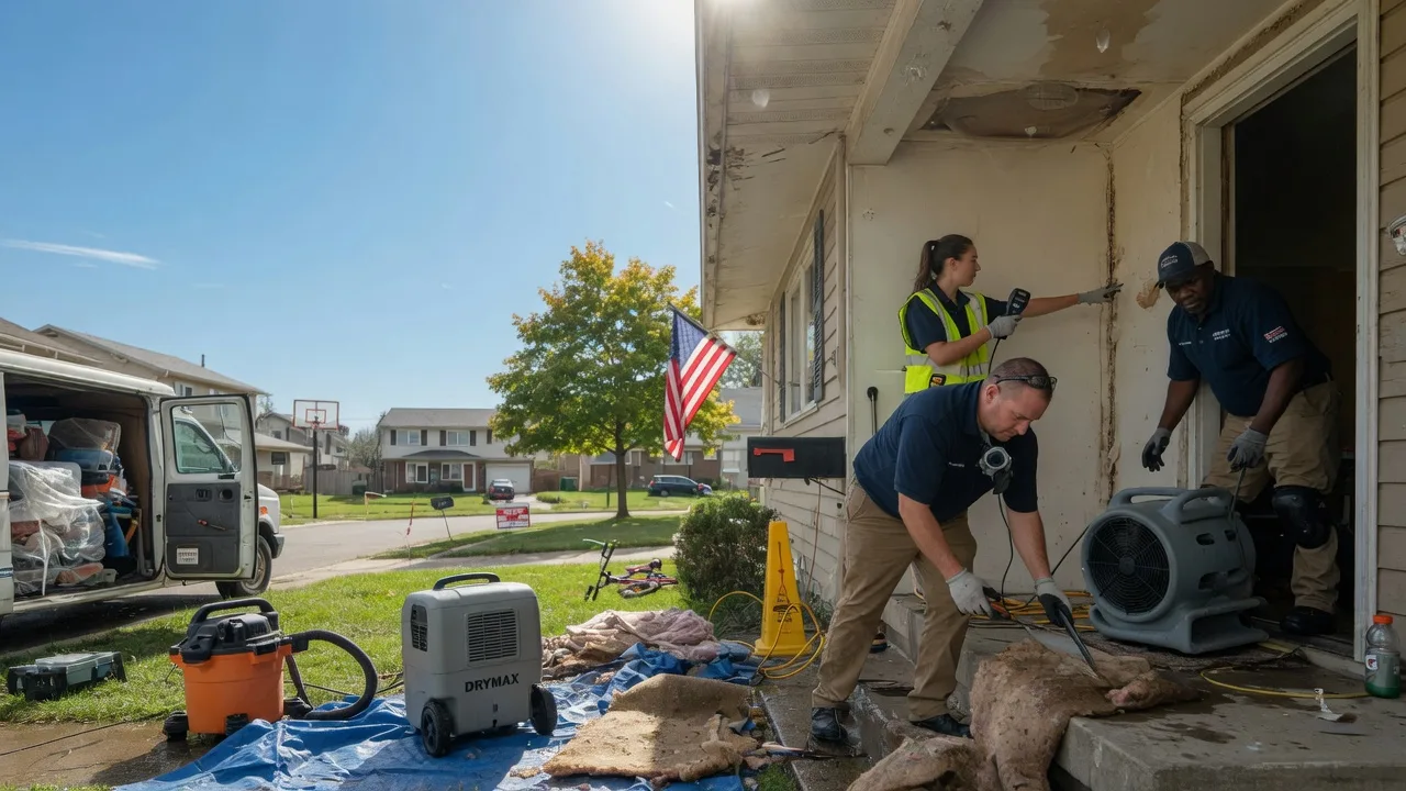 Water Damage Restoration in Downsville, LA near me